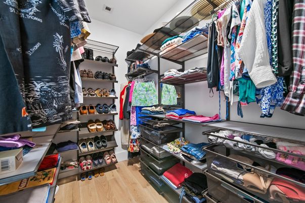 Interior, Walk-in Closets, Wood Texture Flooring