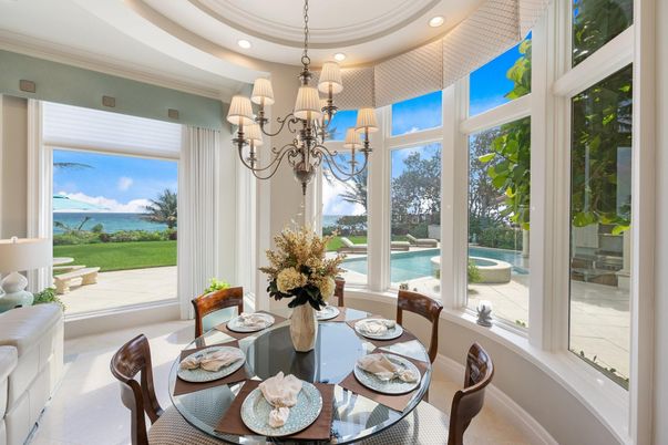Chandelier, Dining room, Interior, Recessed Lighting, Water