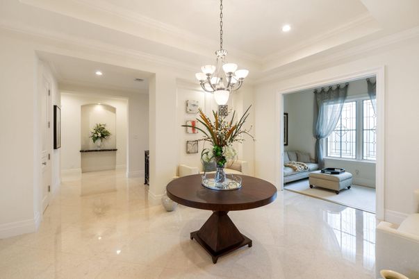 Chandelier, Interior, Recessed Lighting