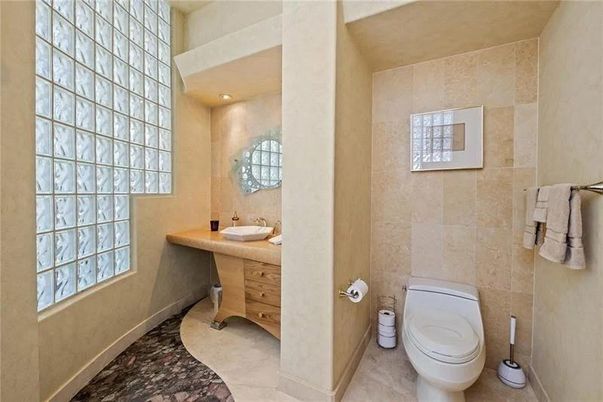 Bathroom, Interior, Recessed Lighting
