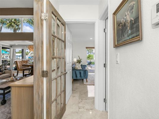 Interior, Marble, Recessed Lighting