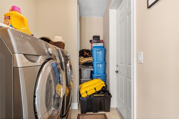 Interior, Washer