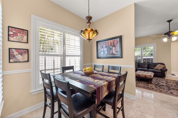 Dining room, Interior, Pendant Lights