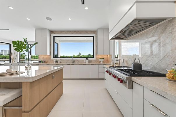 Interior, Kitchen, Recessed Lighting, Stainless Steel Appliances
