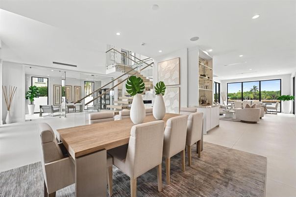 Dining room, Interior, Living room, Recessed Lighting