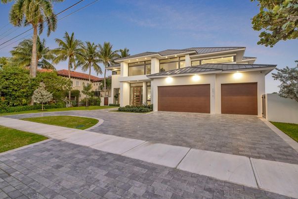 Attached, Backyard, Exterior, Facade, Mediterranean