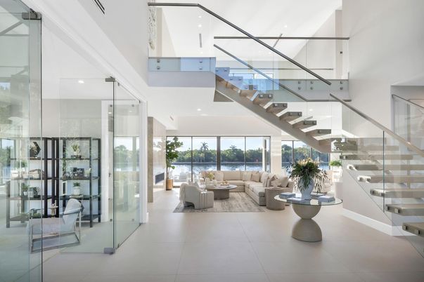 Interior, Living room, Recessed Lighting, Water