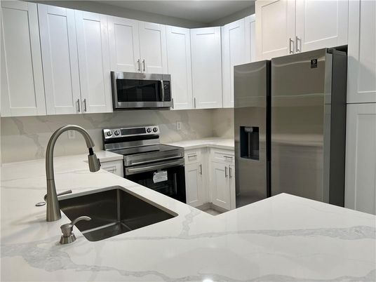 Interior, Kitchen, Stainless Steel Appliances