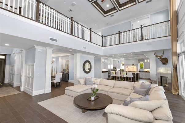 Dining room, Interior, Kitchen, Living room, Pendant Lights, Recessed Lighting