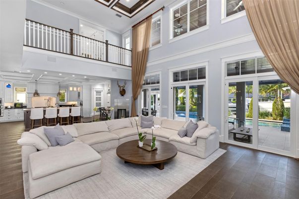 Dining room, Interior, Kitchen, Living room, Pendant Lights, Recessed Lighting