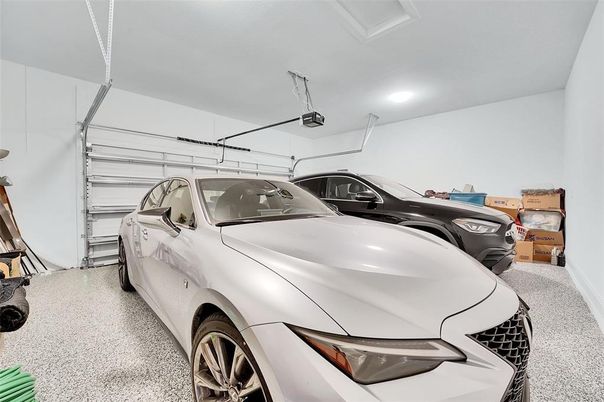 Garage, Interior, Recessed Lighting