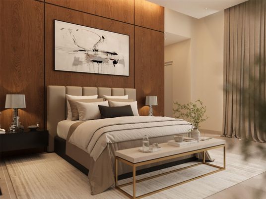 Bedroom, Interior, Wood Texture Flooring, Wooden Walls