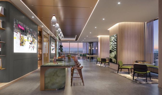 Dining room, Interior, Pendant Lights, Recessed Lighting