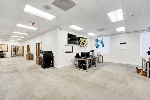 Home Office, Interior, Recessed Lighting