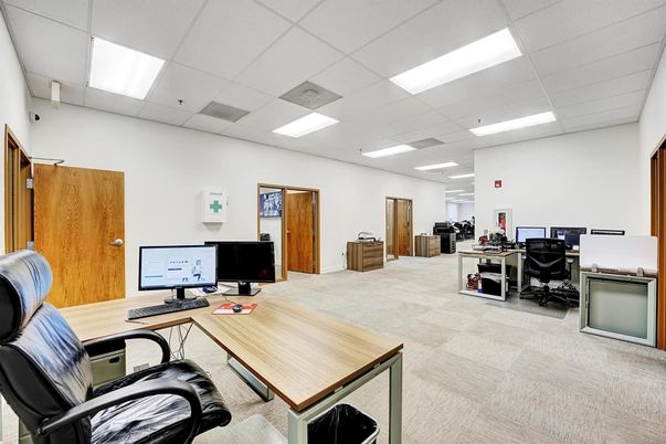 Home Office, Interior, Recessed Lighting