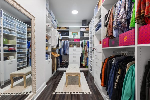 Interior, Recessed Lighting, Walk-in Closets, Wood Texture Flooring