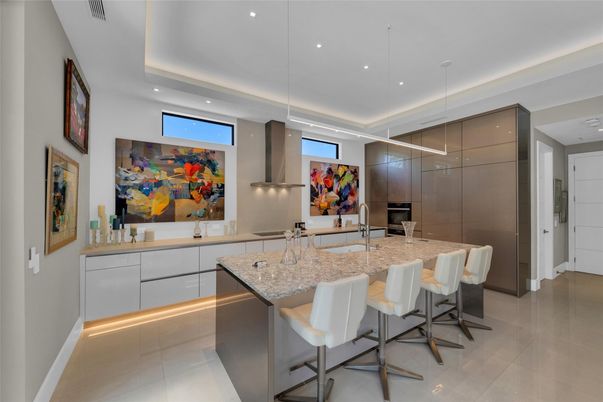 Interior, Kitchen, Pendant Lights, Recessed Lighting