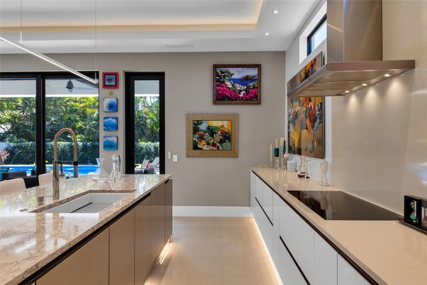 Interior, Kitchen, Recessed Lighting