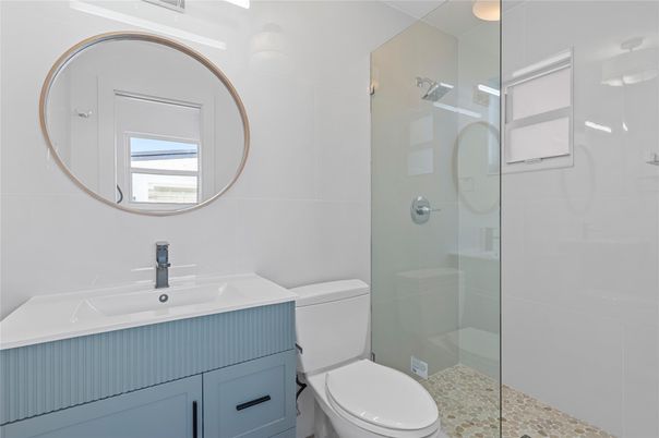 Bathroom, Glass Shower, Interior