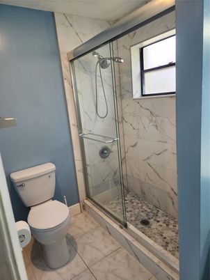 Bathroom, Glass Shower, Interior, Marble, Marble Walls