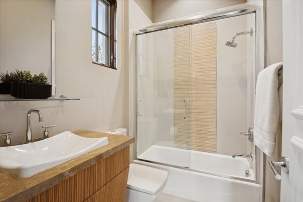 Bathroom, Glass Shower, Interior