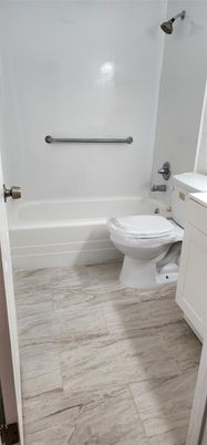 Bathroom, Interior, Marble, Wood Texture Flooring