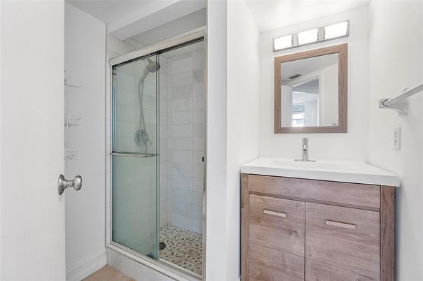 Bathroom, Glass Shower, Interior