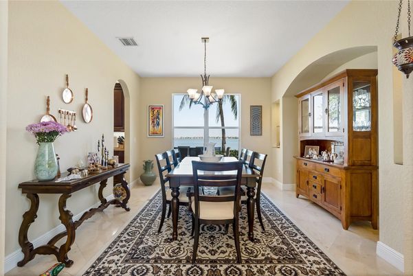 Chandelier, Dining room, Interior, Water