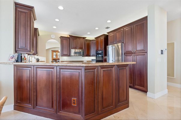 Interior, Kitchen, Recessed Lighting, Stainless Steel Appliances