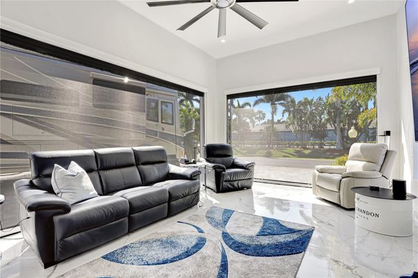 Interior, Living room, Marble, Recessed Lighting