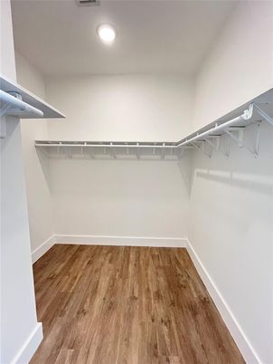 Interior, Recessed Lighting, Walk-in Closets, Wood Texture Flooring