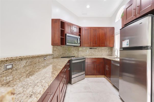 Interior, Kitchen, Recessed Lighting, Stainless Steel Appliances