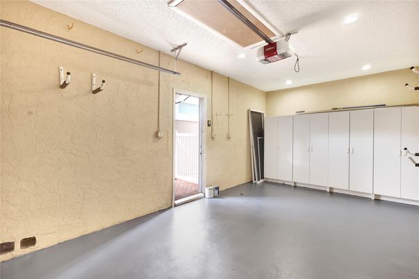 Garage, Interior, Recessed Lighting