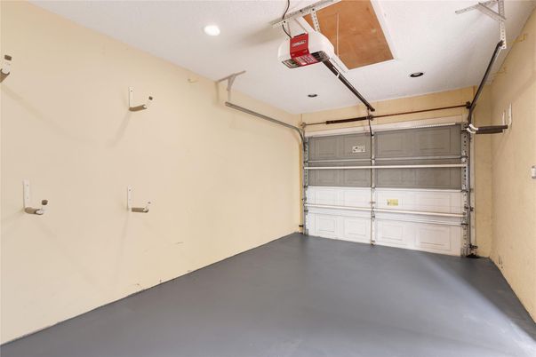 Garage, Interior, Recessed Lighting