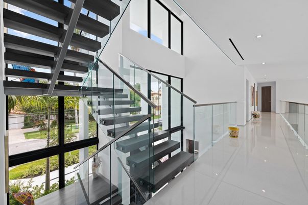 Glass Ceilings, Interior, Recessed Lighting