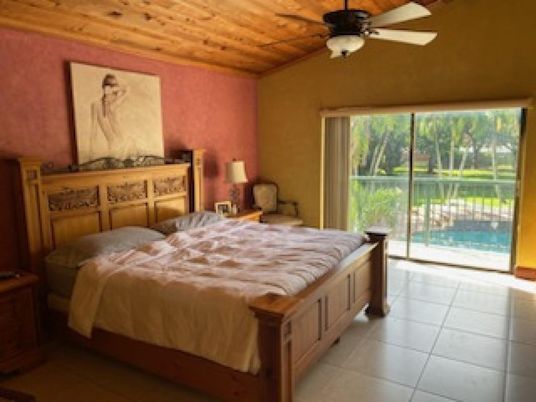 Bedroom, Interior, Wooden Ceilings
