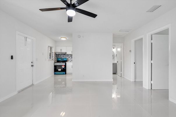 Empty room, Interior, Kitchen