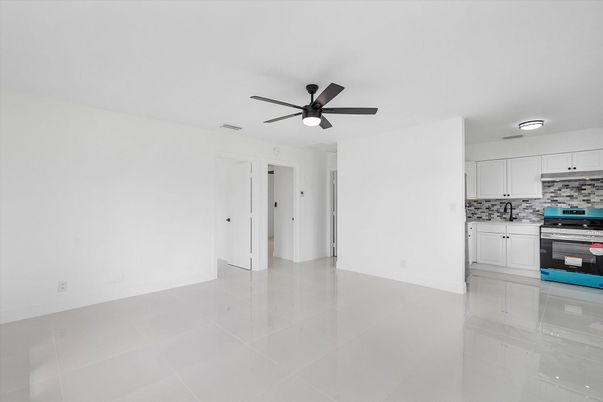 Empty room, Interior, Kitchen