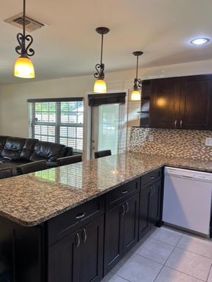 Interior, Kitchen, Pendant Lights, Recessed Lighting