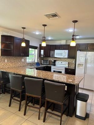 Interior, Kitchen, Pendant Lights, Recessed Lighting
