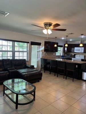 Interior, Kitchen, Living room, Pendant Lights