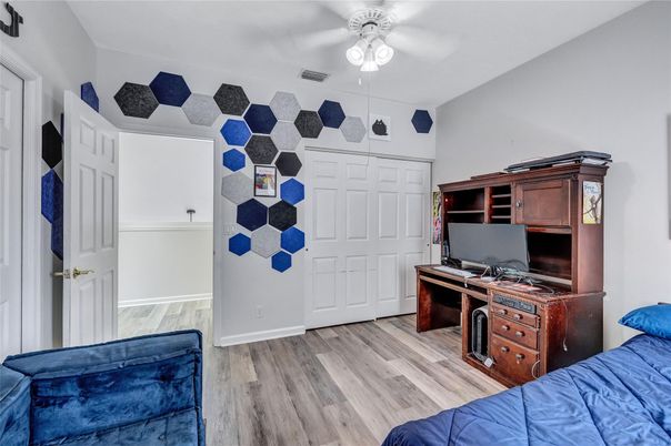 Home Office, Interior, Wood Texture Flooring