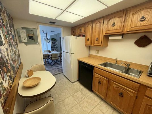 Dining room, Interior, Kitchen