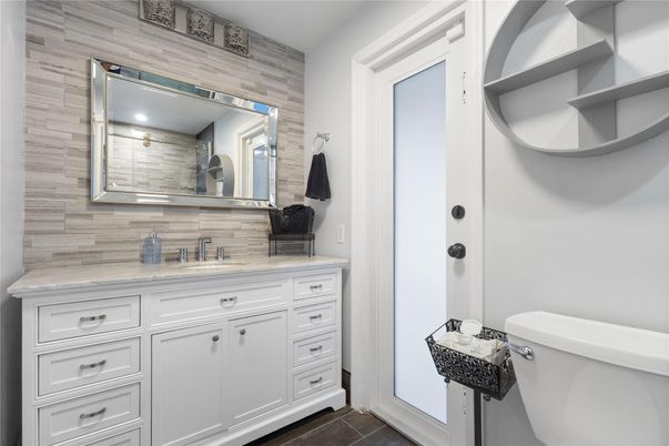 Bathroom, Interior, Wooden Walls