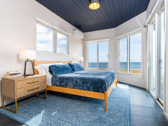 Bedroom, Interior, Water, Wood Texture Flooring
