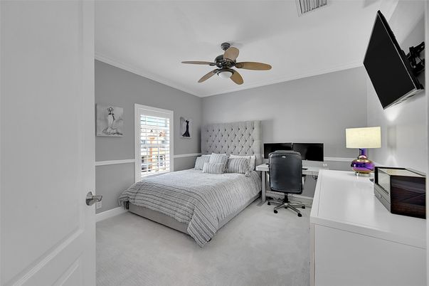 Bedroom, Home Office, Interior
