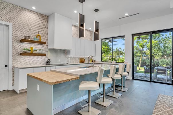 Interior, Kitchen, Pendant Lights, Recessed Lighting