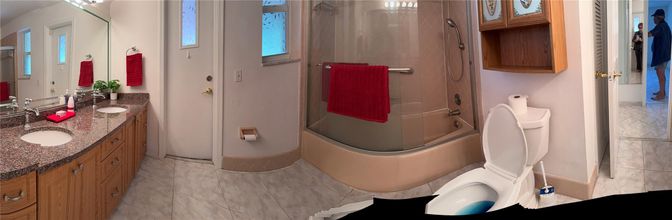 Bathroom, Dual Sink Vanities, Interior, Marble