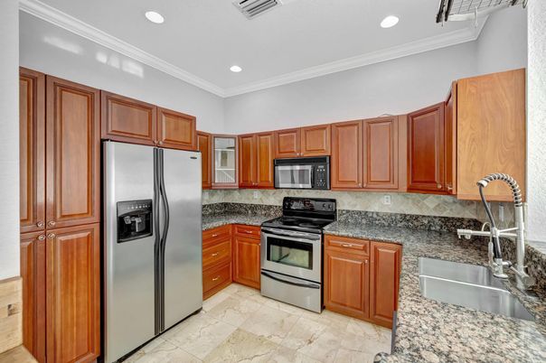 Interior, Kitchen, Recessed Lighting, Stainless Steel Appliances