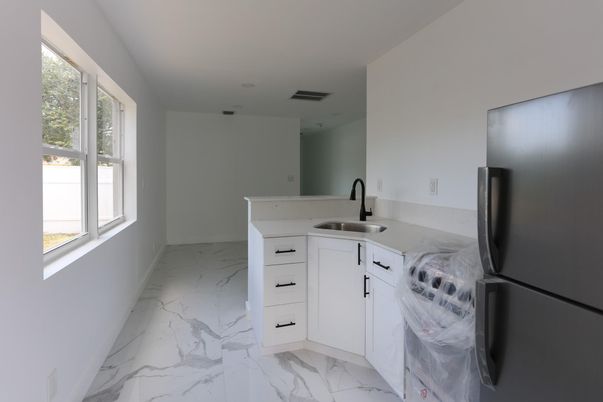 Interior, Kitchen, Marble, Recessed Lighting